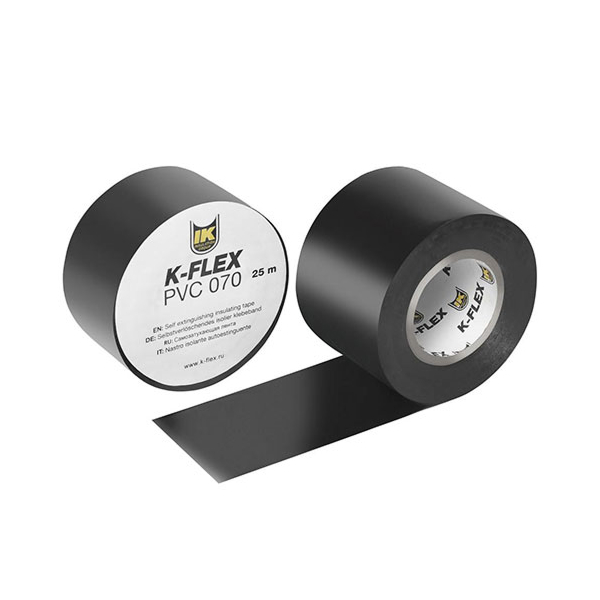 Изоляция K-Flex Лента ПВХ 0.13*48mm*18m черная самоклеющаяся (Favorcool)