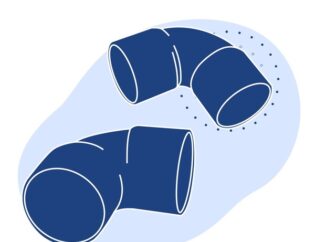 Отвод удлиненный однораструбный 90°