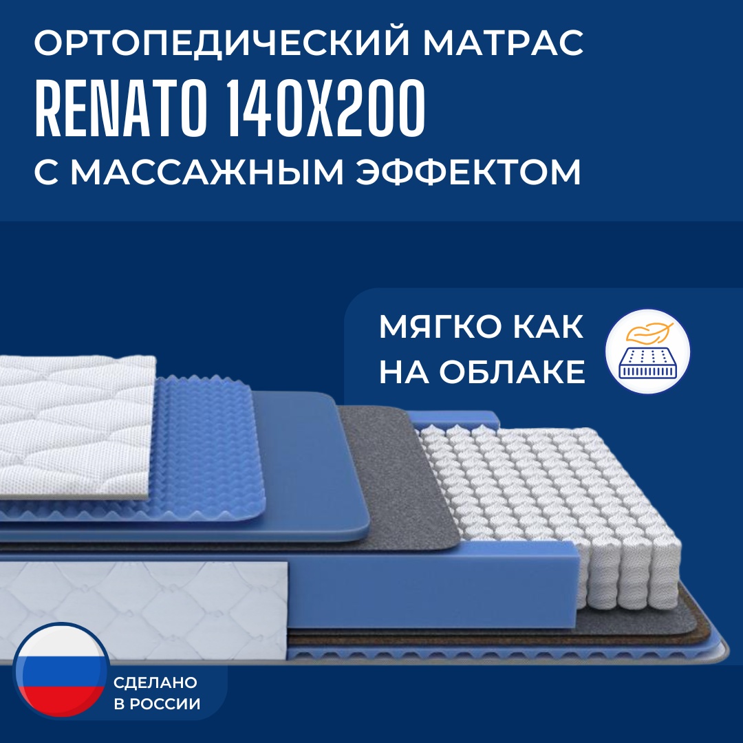 Матрас Dreamo Renato 140x200