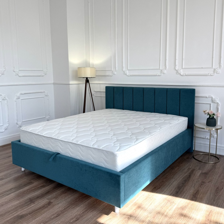 Кровать Dreamo Симона 180 бирюзовый